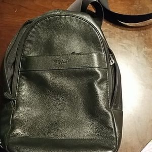 Coach small backpack